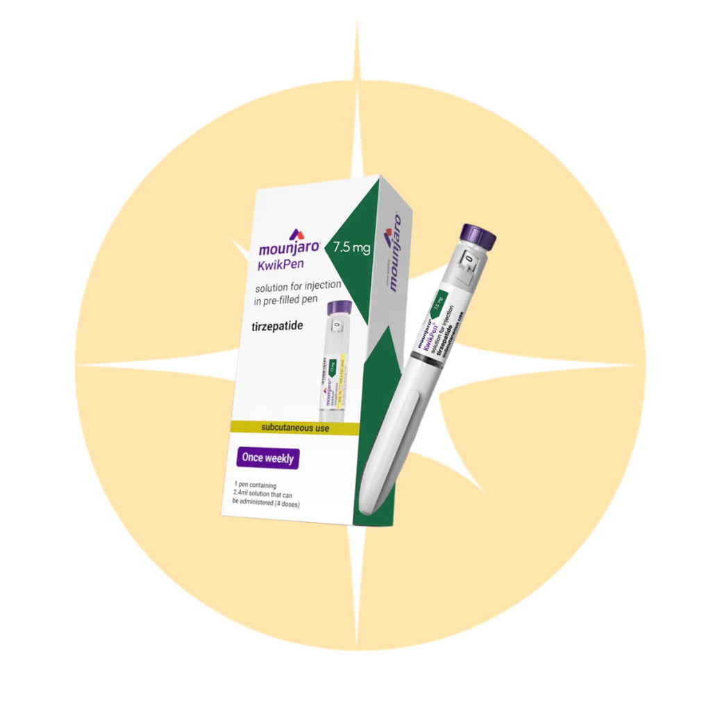 LEANOVA Protocol Subscription 1 Month + 7.5mg / 0.6mL MOUNJARO® KWIKPEN® 
