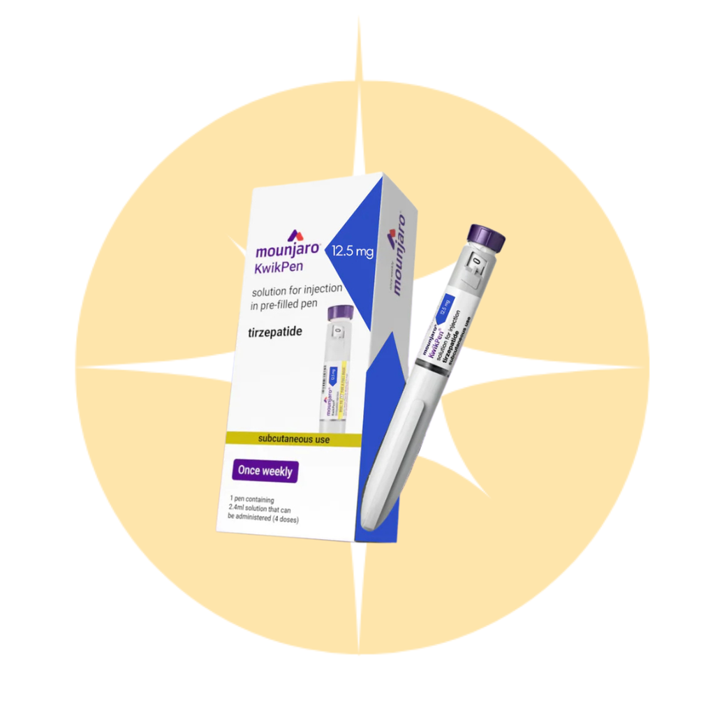 LEANOVA Protocol Subscription 1 Month + 12.5mg / 0.6mL MOUNJARO® KWIKPEN® 
