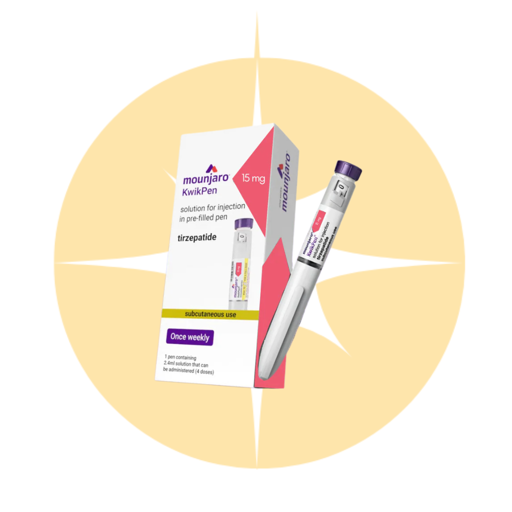 LEANOVA Protocol Subscription 1 Month + 15mg / 0.6mL MOUNJARO® KWIKPEN® 